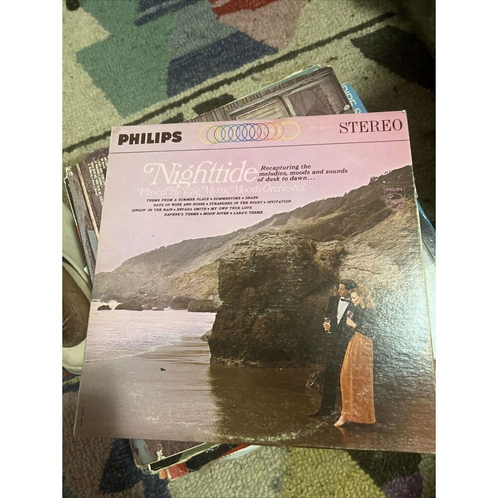 The Mystic Moods Orchestra: Plays Nighttide      12"  33 RPM  LP